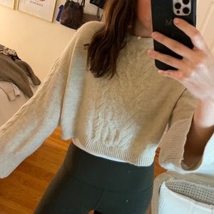 Cropped sweater